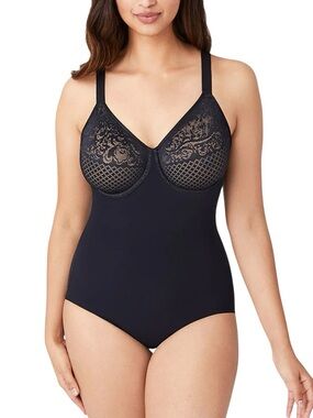 Wacoal Visual Effects Minimizer Bra Body Shaper Black
